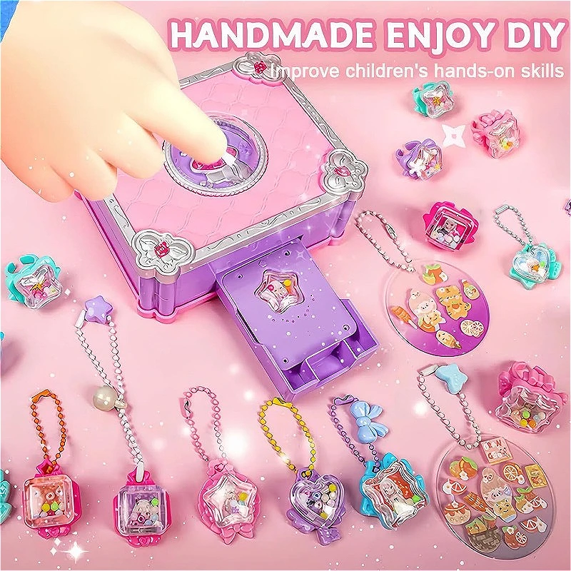 Jewelry Making Kit For Kids - Kit per creare adesivi 3D Macchina