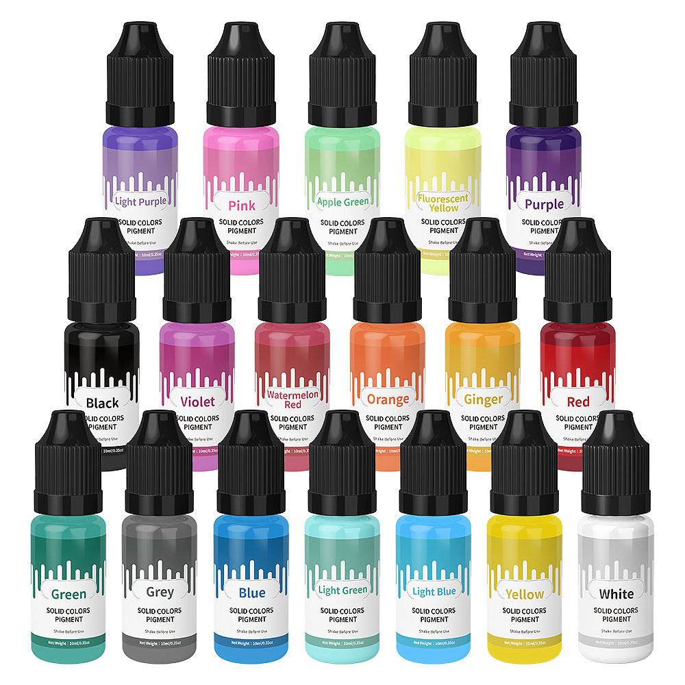 Jewelry Making Education - 18 colori 10ml Macaron Solido Colore