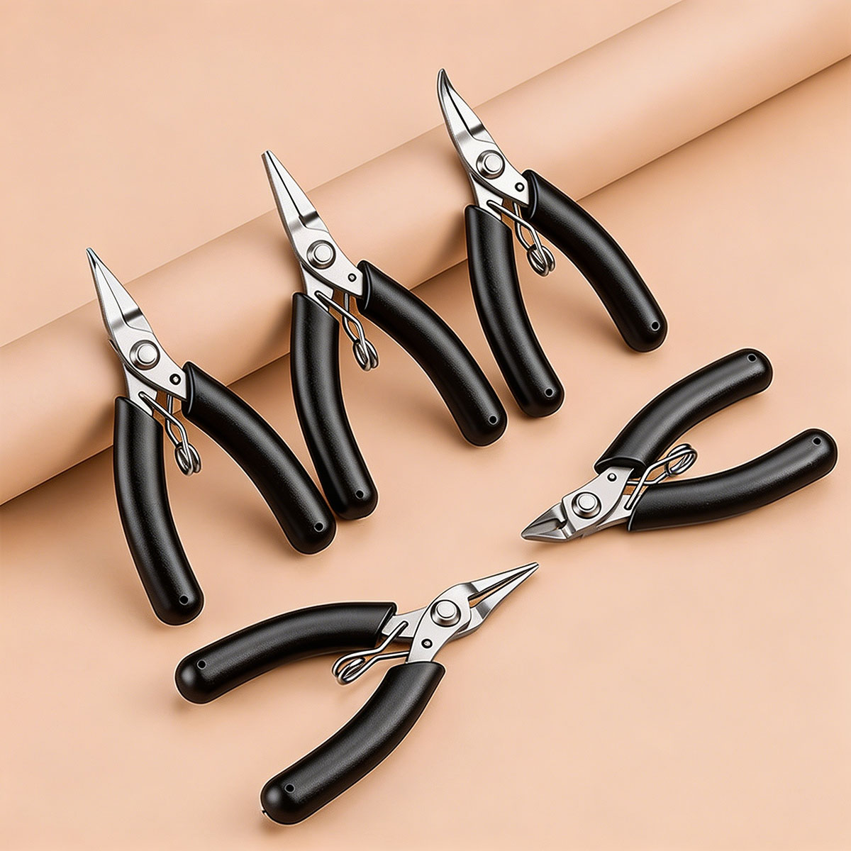 Jewelry Making Pliers - Pinze a Punta Curva in Acciaio