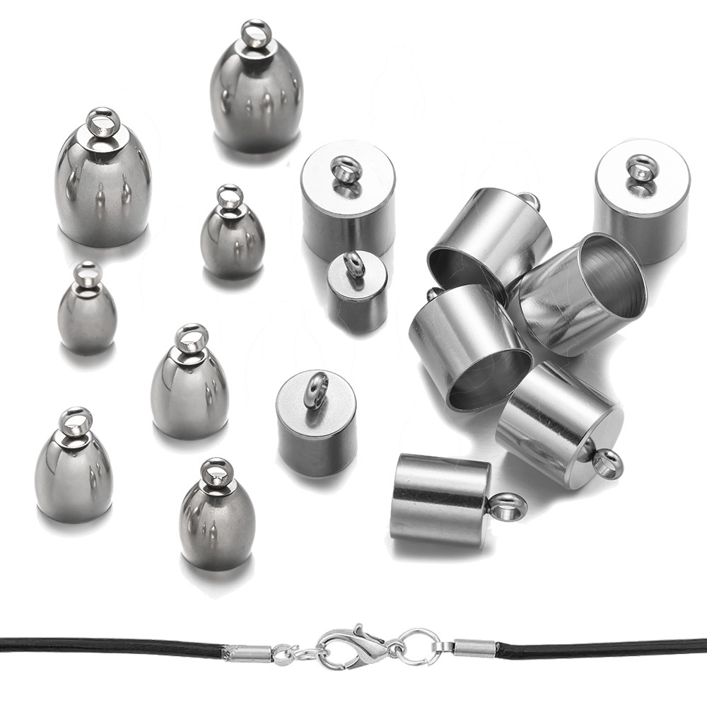 Jewelry Making Youtube - 20 pezzi Tappi terminali per tubi