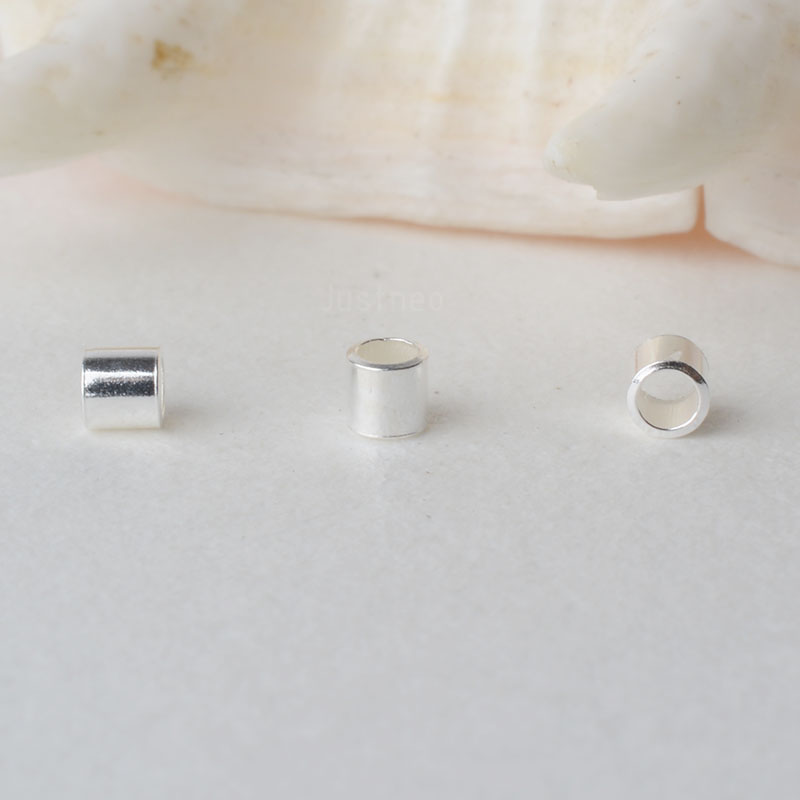 Jewelry Making Youtube - Perline a crimpare sciolte ipoallergeniche in