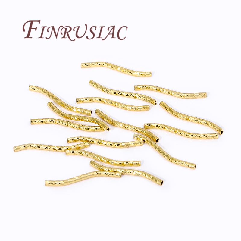 Jewelry Making Youtube - Perline tubolari a forma di S,