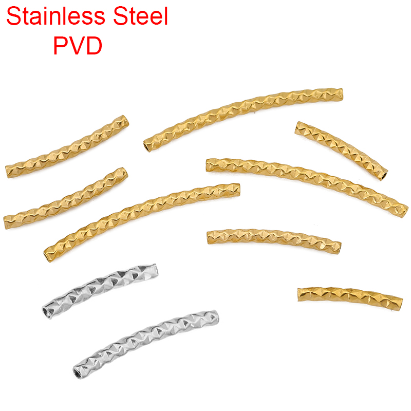 Jewelry Making Youtube - 10 pezzi di perline distanziatrici curve