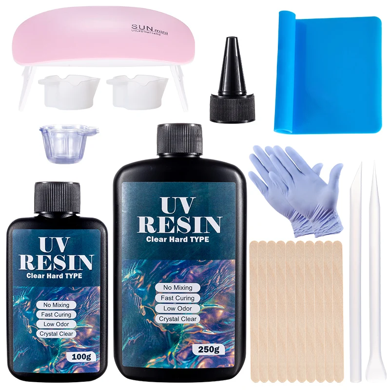 Jewelry Making Glue - Kit di colla dura in resina