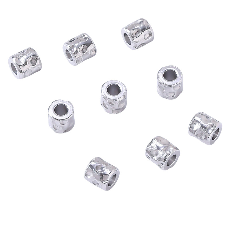 Jewelry Making Youtube - 50 pz/lotto Perline distanziatrici in acciaio