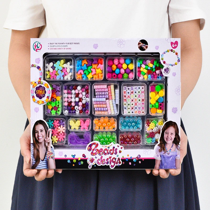 Jewelry Making Kit For Kids - Set di perline fai-da-te per ragazze