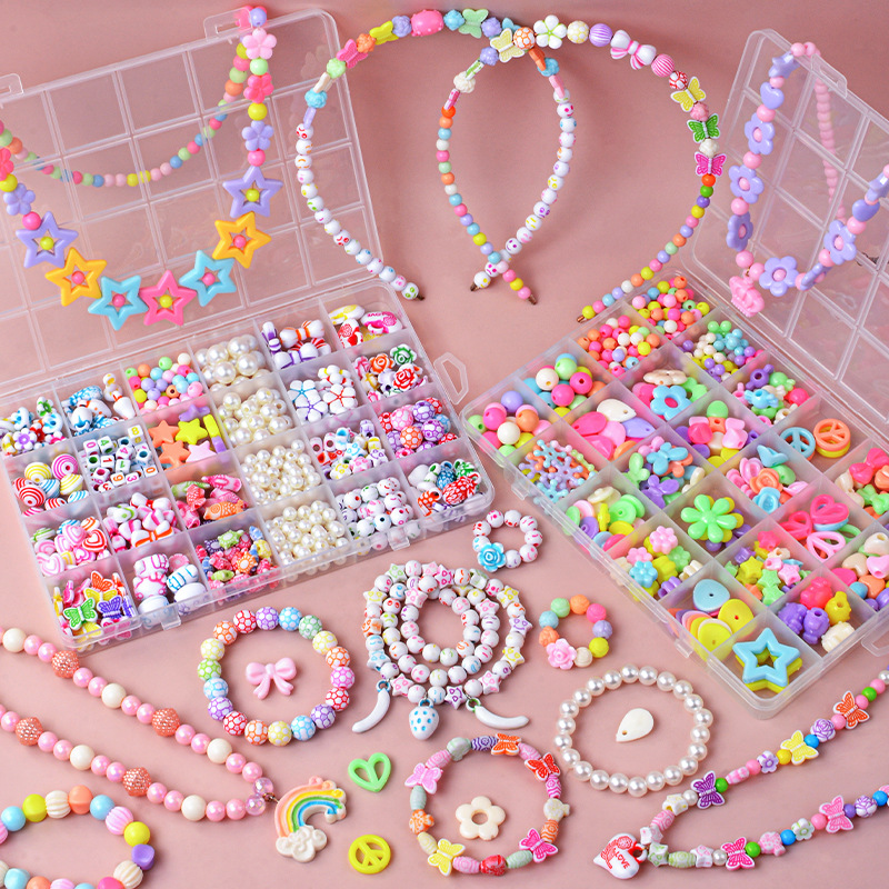 Jewelry Making Kit For Kids - Kit Fai-da-Te per Creazione Gioielli con
