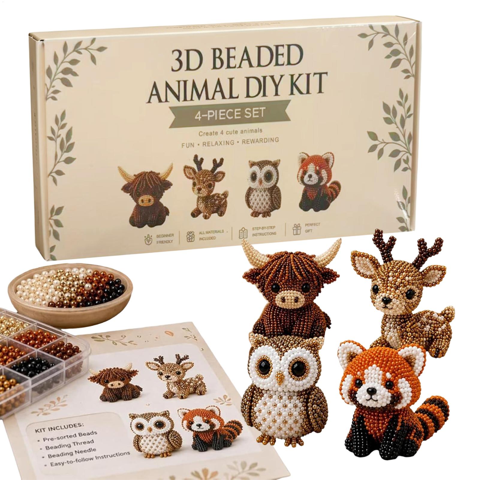 Jewelry Making Kit For Kids - Kit Fai-da-Te per Creazione di Animali