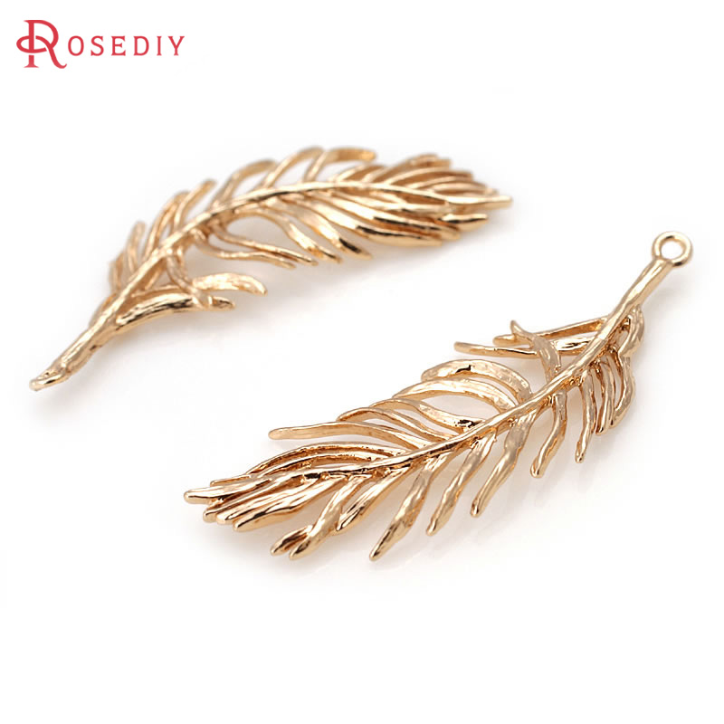 Jewelry Making Store - Ciondoli a Forma di Piuma in