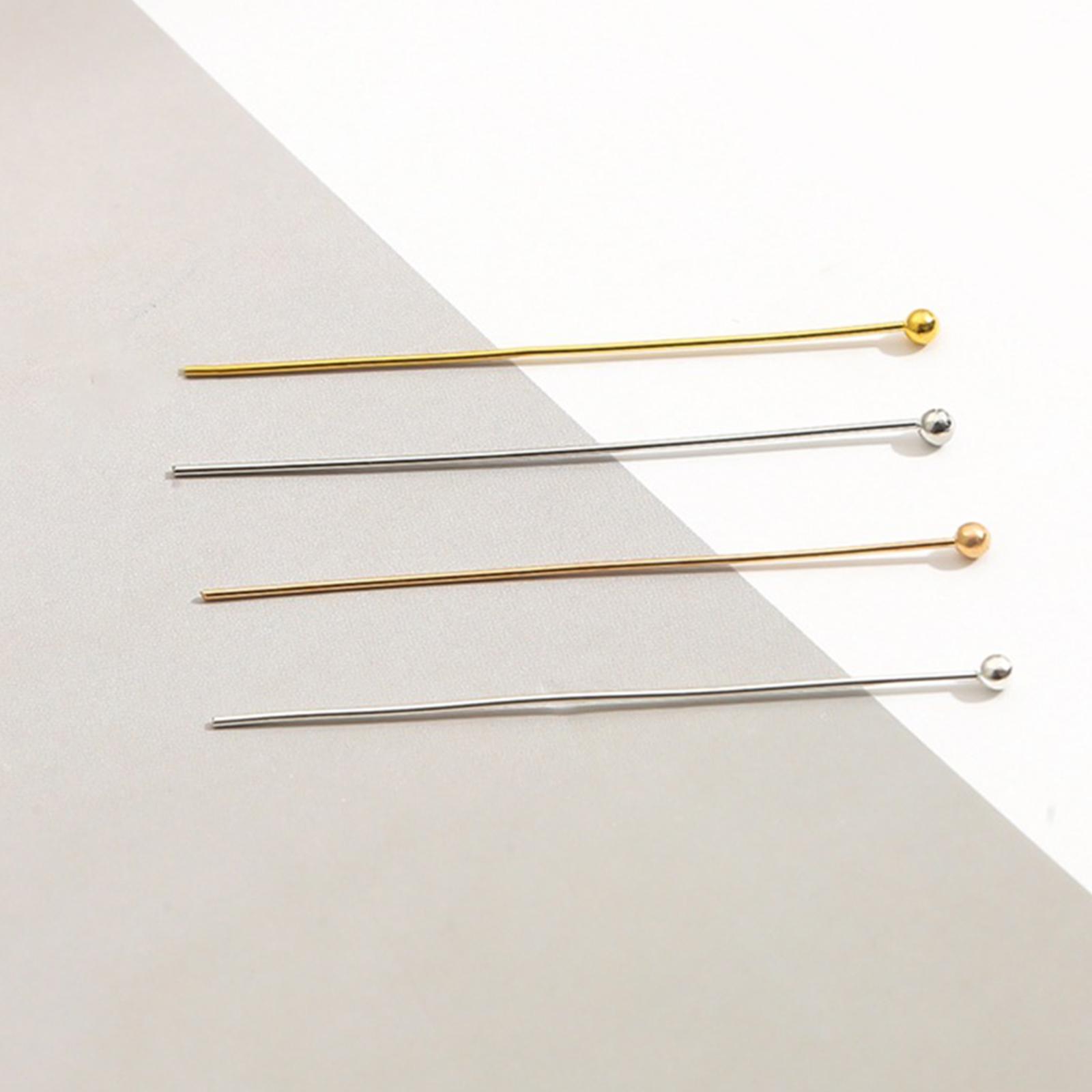 Eyepin Ball End - 200 Terminali in Metallo per Creazione
