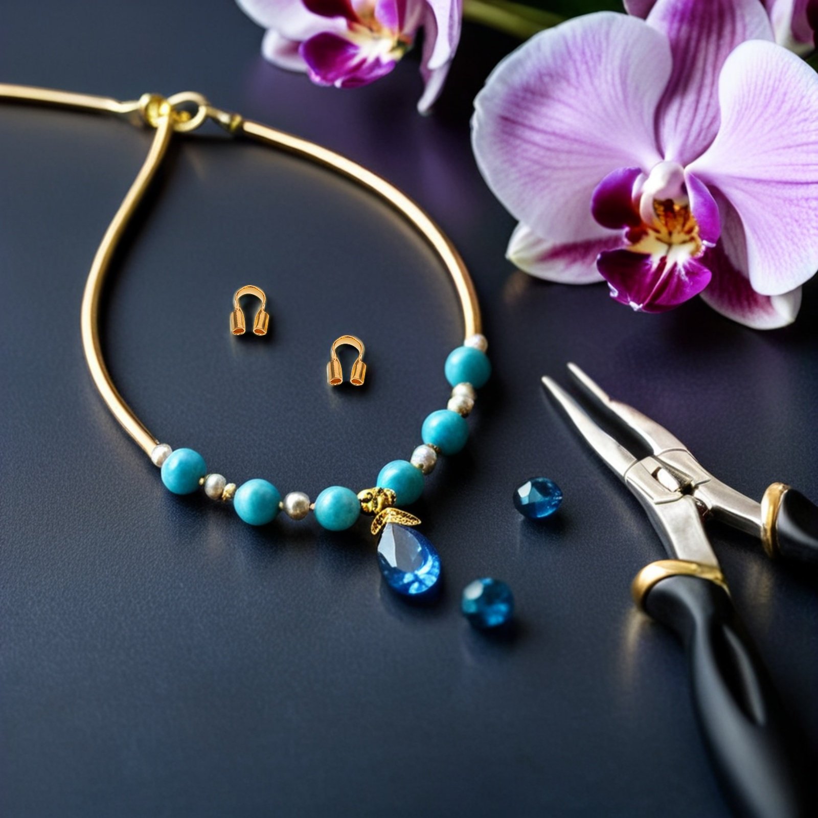 Jewelry Making Youtube - 500 Pezzi di Tubi a Crimpare