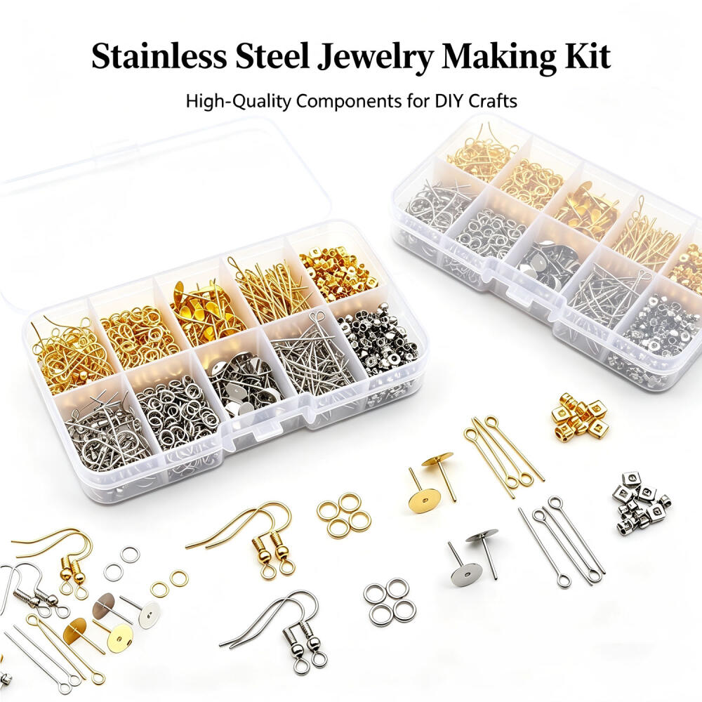 Jewelry Making Materials Wholesale - Set di 1 Scatola con Ganci