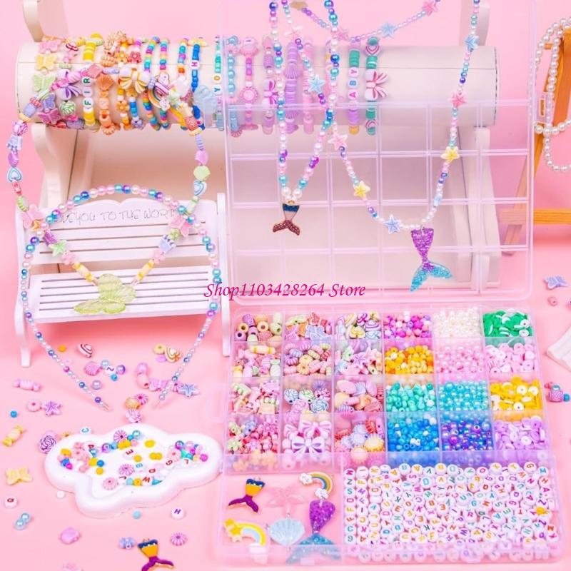 Jewelry Making Education - Set perline colorate fai da te