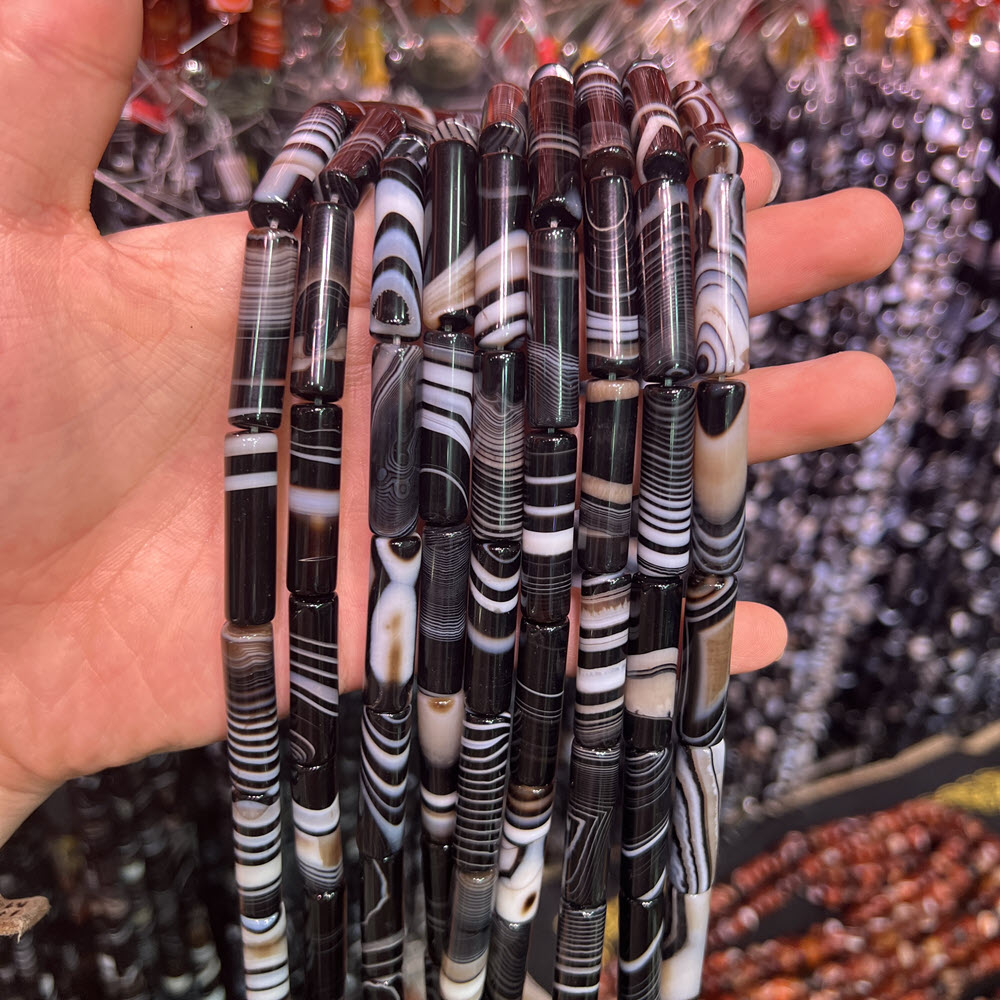 Pietra Naturale Agata Nera 10x - Jewelry Making Store recensione e prezzo