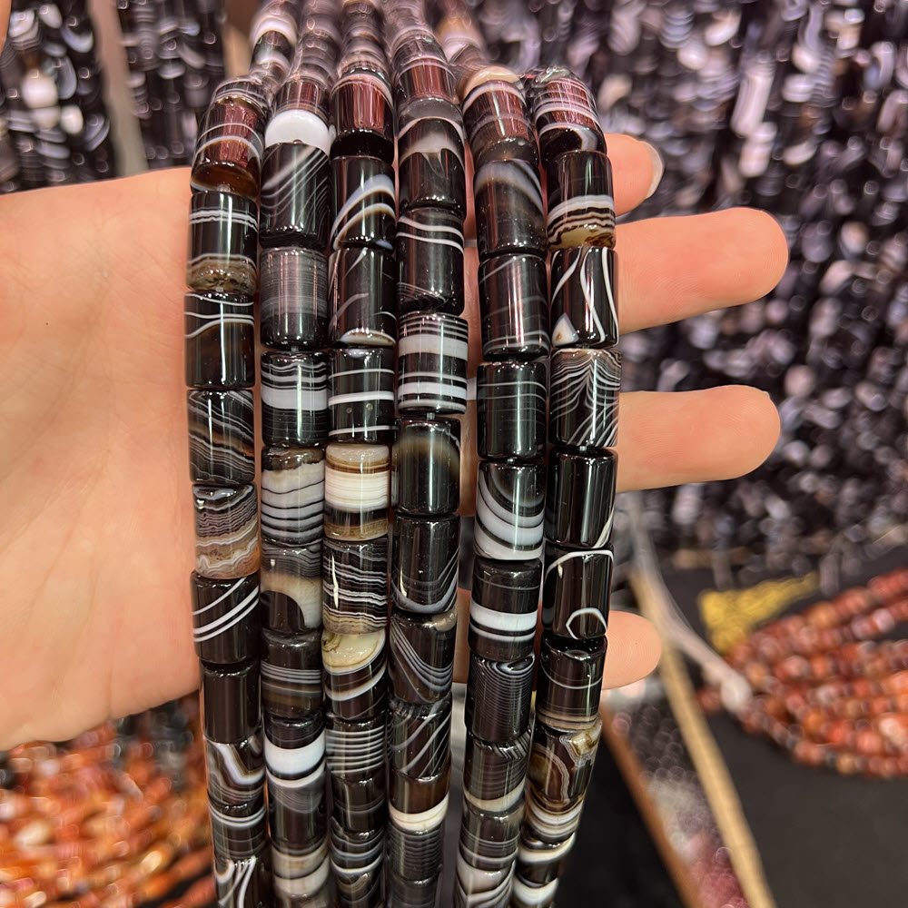 Pietra Naturale Agata Nera 10x - Jewelry Making Store recensione e prezzo