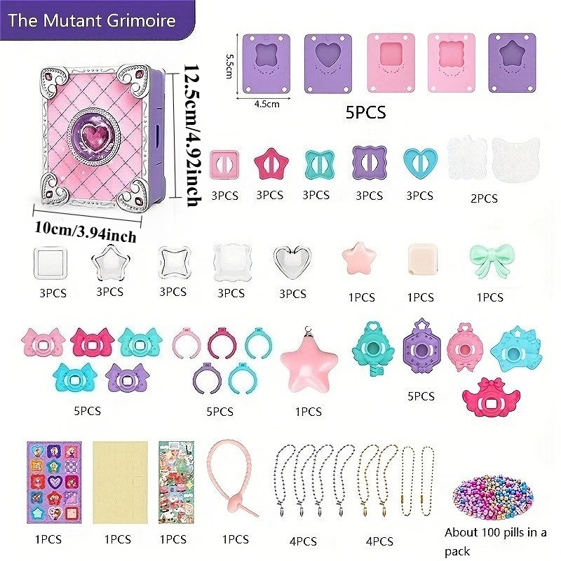 Kit per creare adesivi 3D Macc - Jewelry Making Kit For Kids recensione e prezzo