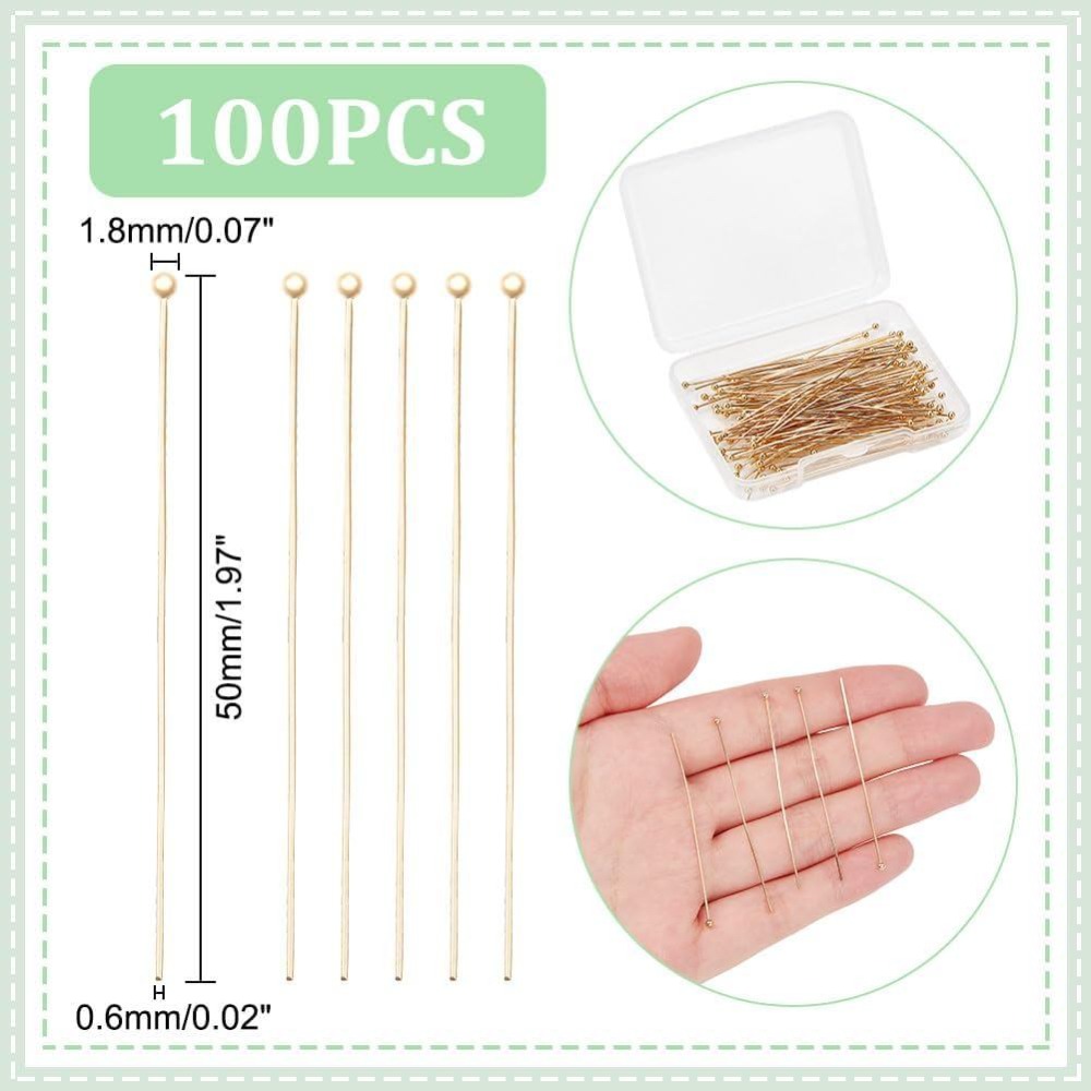 100 Pezzi Perni a Testa Sferic - Eyepin Ball End recensione e prezzo
