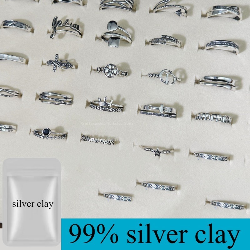 Argilla d'Argento Puro 5g/10g  - Jewelry Making Raw Materials recensione e prezzo