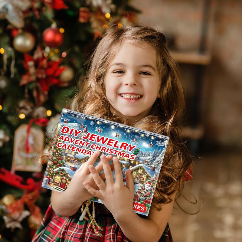 Gioielli di Natale Calendario  - Jewelry Making Kit For Kids recensione e prezzo