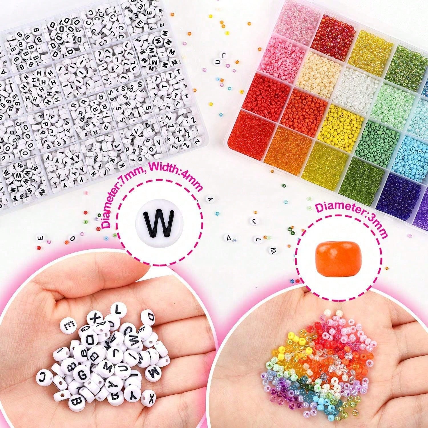 5760 pezzi, scatola a 24 scomp - Jewelry Making Kit For Kids recensione e prezzo