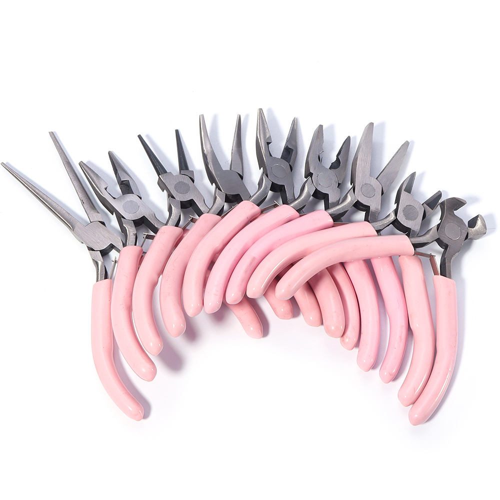 1 pz carino colore rosa manico - Jewelry Making Pliers recensione e prezzo