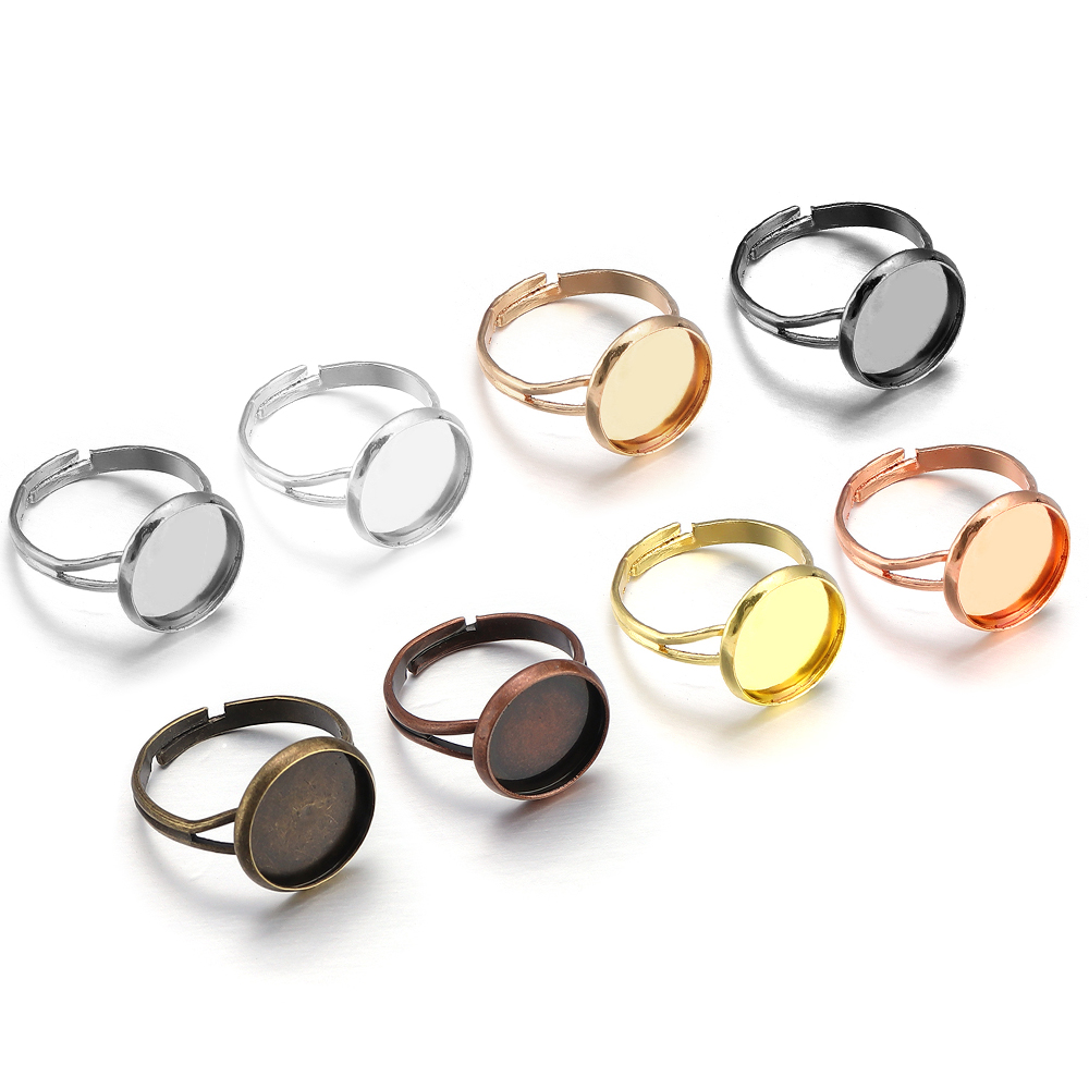 10 Pezzi/Lotto Base Anello Reg - Ring Blank Adjustable recensione e prezzo