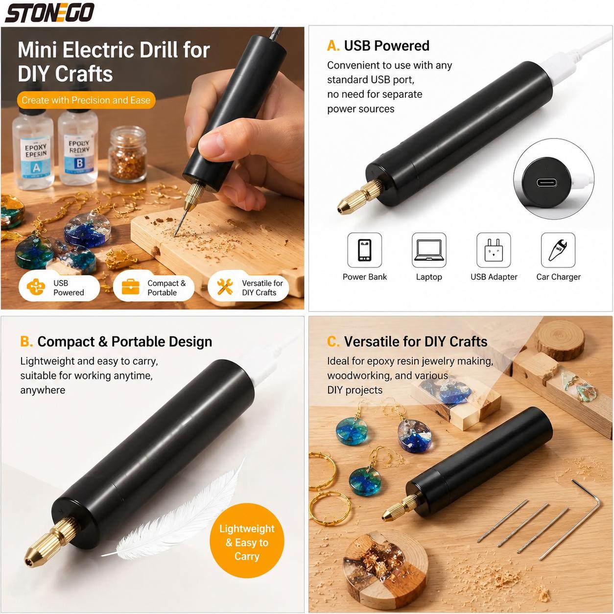Mini Trapano Elettrico Portati - Jewelry Making Dc recensione e prezzo