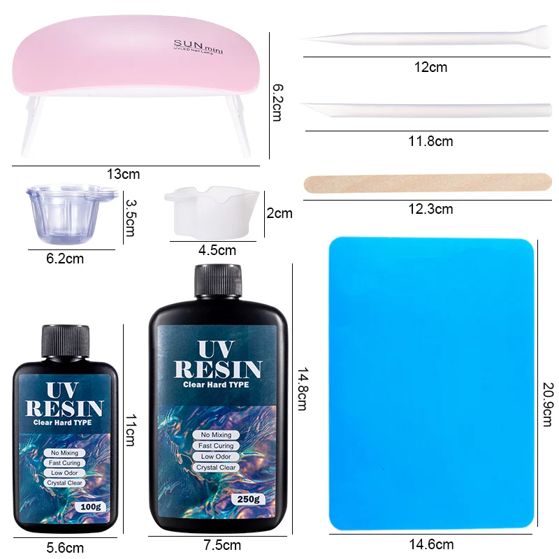Kit di colla dura in resina UV - Jewelry Making Glue recensione e prezzo