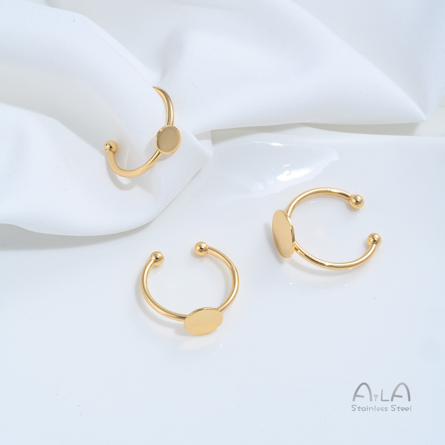 Anello Piatto in Acciaio al Ti - Ring Blank Adjustable recensione e prezzo
