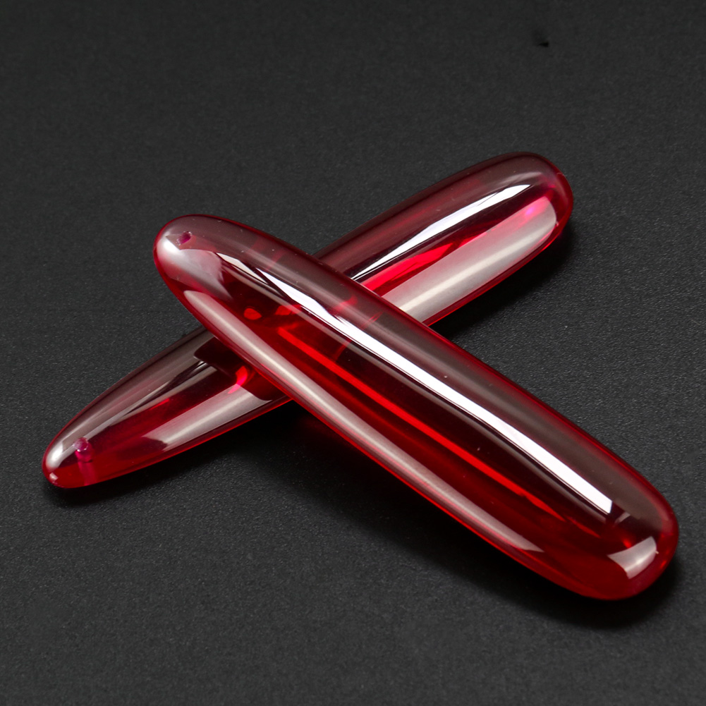 1 pz sintetico rosso corindone - Jewelry Making Raw Materials recensione e prezzo