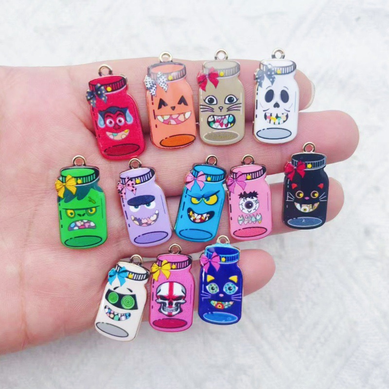 12 pendenti a forma di bottigl - Jewelry Making Party recensione e prezzo