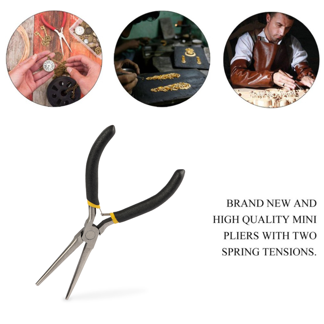 Mini pinza ad ago in acciaio a - Jewelry Making Pliers recensione e prezzo
