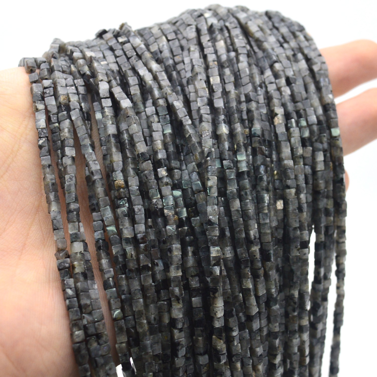 2mm 4mm Natural grey Labradori - Jewelry Making Store recensione e prezzo