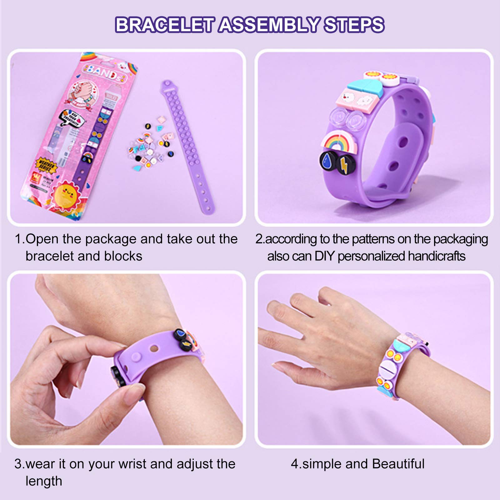 6 pz/set Kids Building Blocks  - Jewelry Making Kit For Kids recensione e prezzo