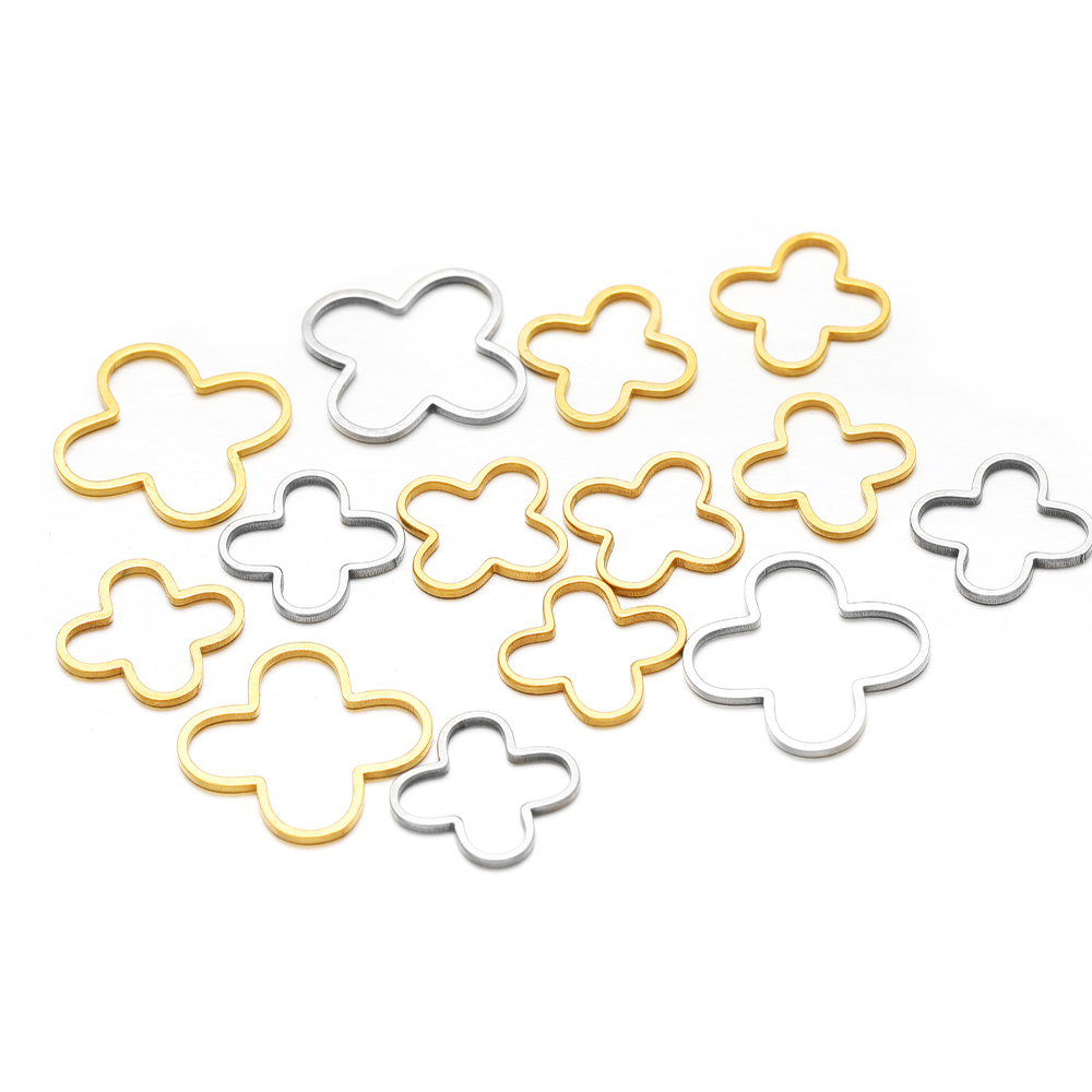 20/50 pz Quattro Foglie Fiori  - Jewelry Making Materials Wholesale recensione e prezzo