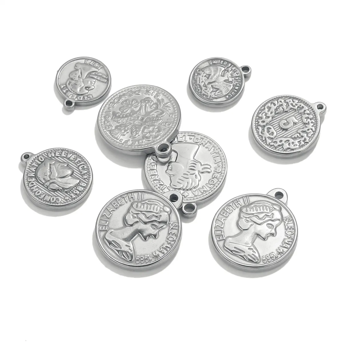 Pendenti con moneta medaglia i - Jewelry Making Materials Wholesale recensione e prezzo