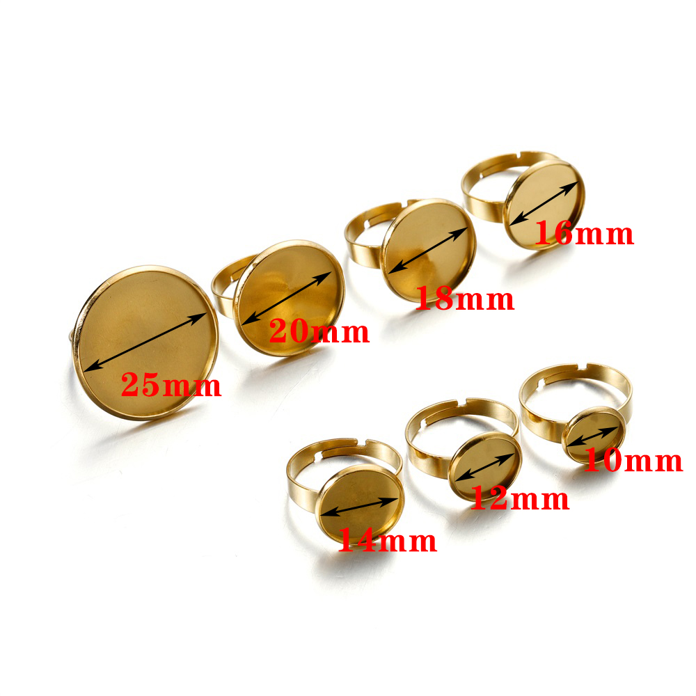 10 Pezzi Base Anello Regolabil - Ring Blank Adjustable recensione e prezzo