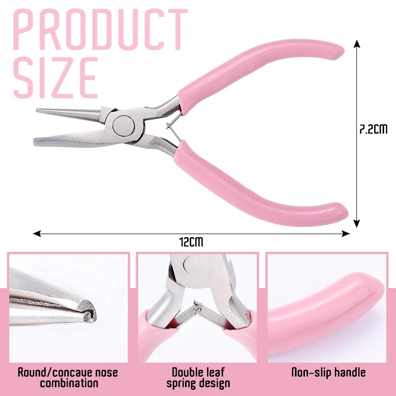 1 Pezzo Pinze Rosa per Piegatu - Jewelry Making Pliers recensione e prezzo