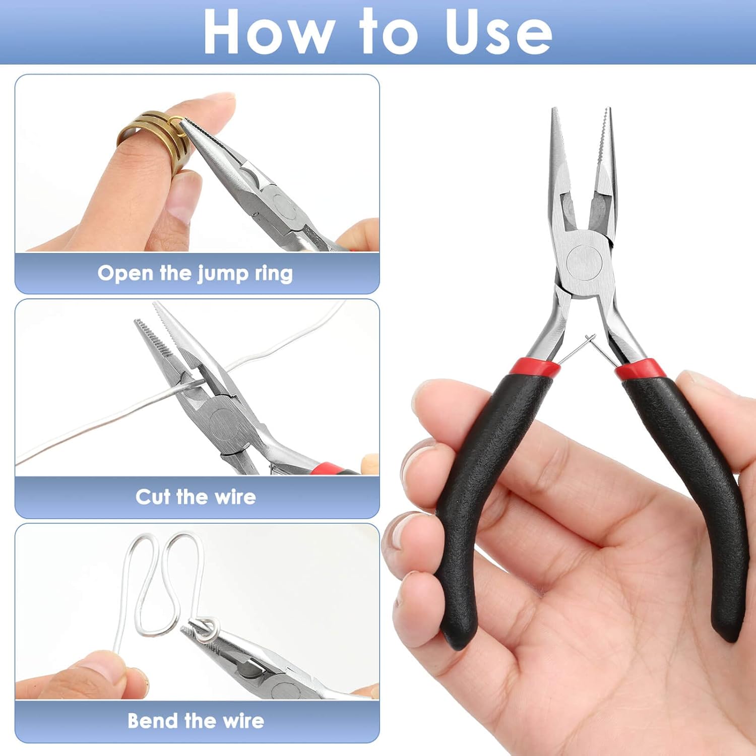 Pinze a becco lungo per la cre - Jewelry Making Pliers recensione e prezzo