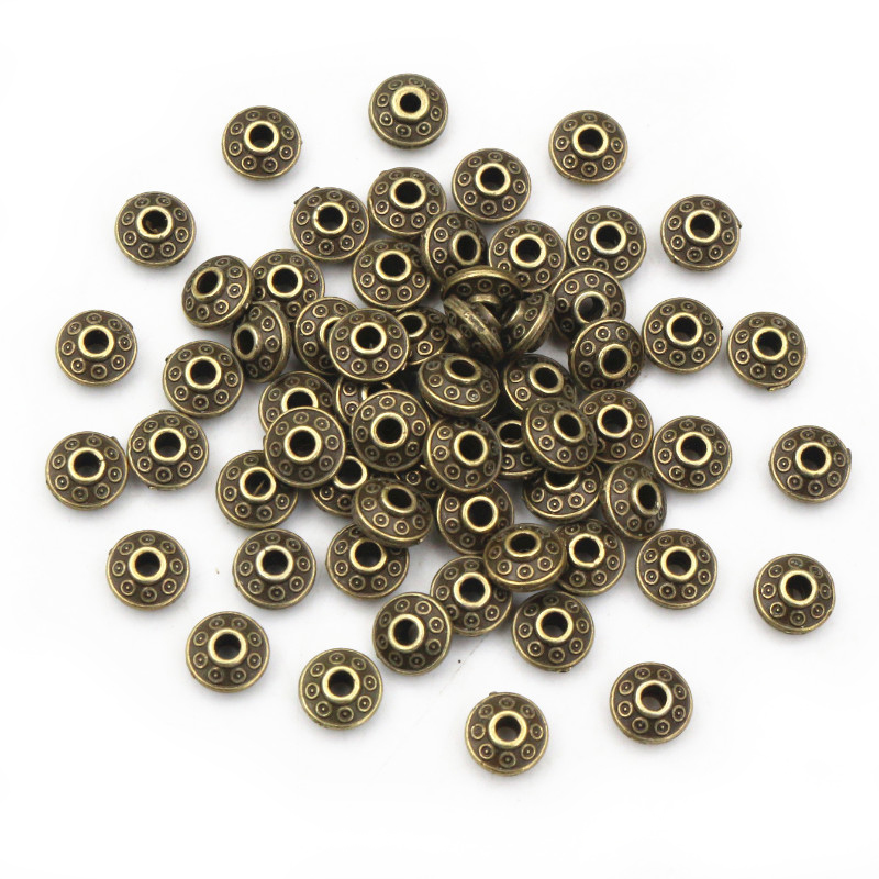 100 pezzi 6x6x3,5mm in bronzo  - Eyepin Ball End recensione e prezzo