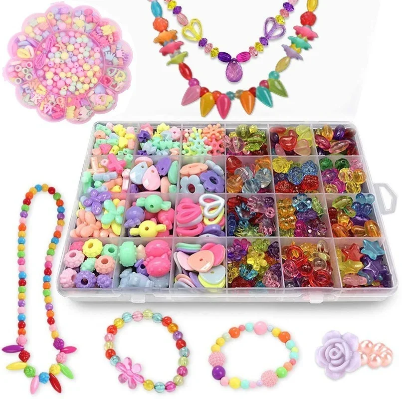 Ragazze fai da te Set di perli - Jewelry Making Kit For Kids recensione e prezzo